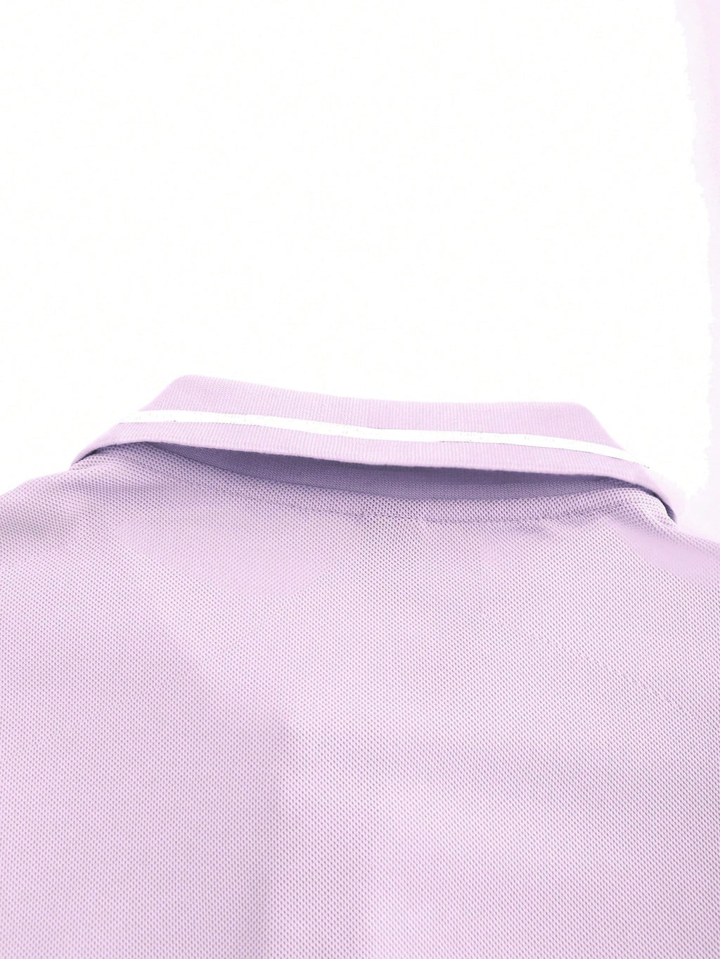 Calvornis Camisa Polo Casual/Business de Manga Curta com Detalhe em Contraste para Homens, Camisa de Golfe Preta para Homens, Formal, Cerimônia