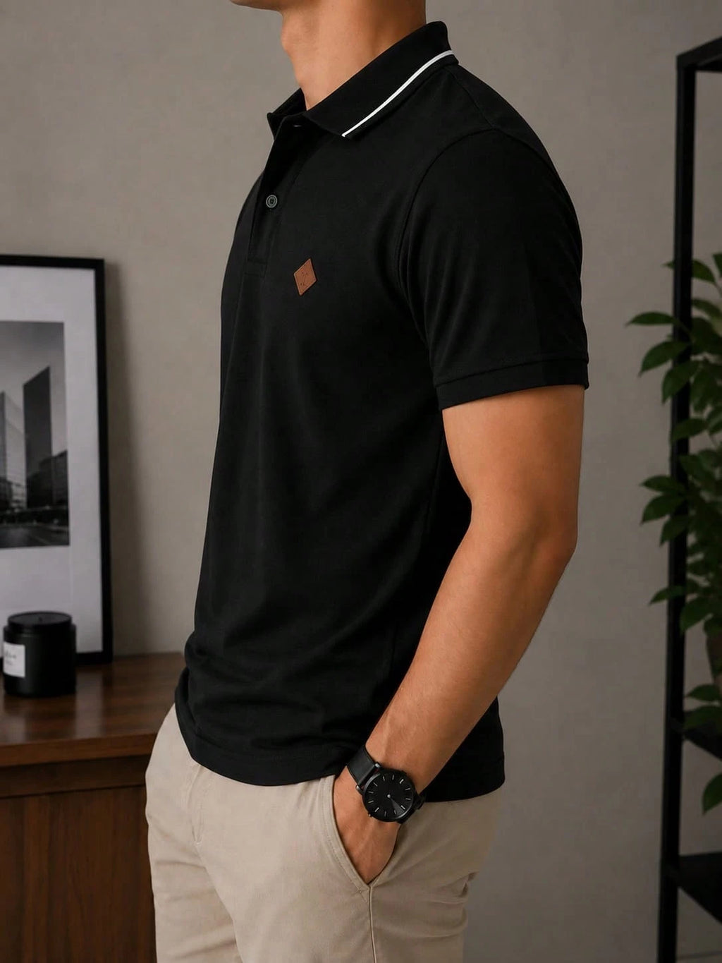Camisa Polo Todos Ajuste Regular Bordado Masculina