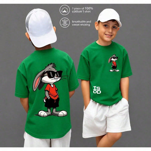 Camiseta Infantil Lançamento Verão 26/27 Estampa em DTF de Alta Qualidade -Envio Imediato