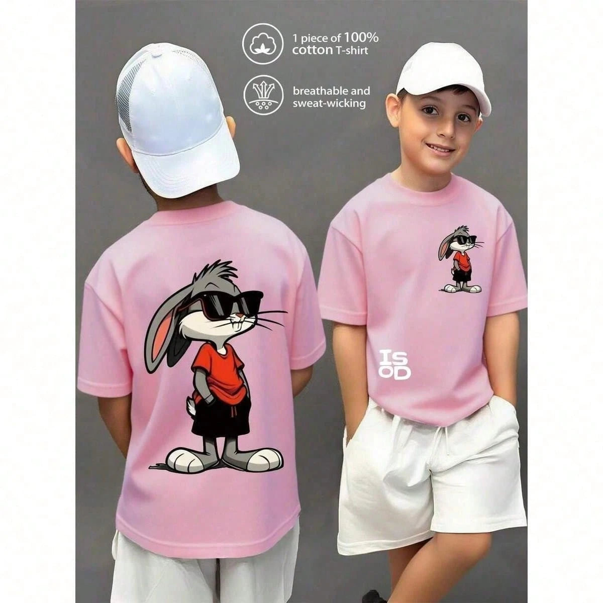 Camiseta Infantil Lançamento Verão 26/27 Estampa em DTF de Alta Qualidade -Envio Imediato