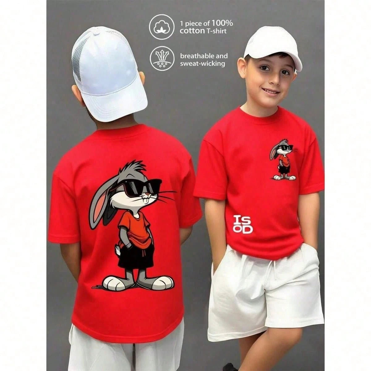 Camiseta Infantil Lançamento Verão 26/27 Estampa em DTF de Alta Qualidade -Envio Imediato