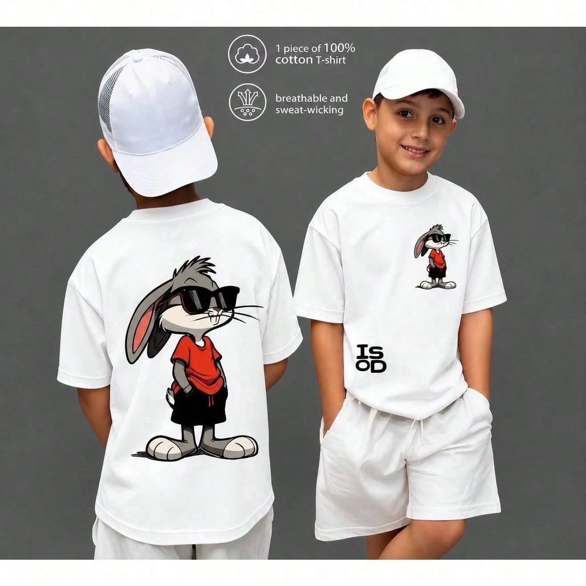 Camiseta Infantil Lançamento Verão 26/27 Estampa em DTF de Alta Qualidade -Envio Imediato