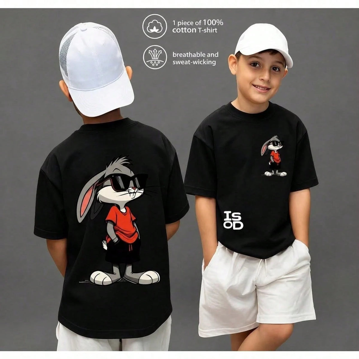 Camiseta Infantil Lançamento Verão 26/27 Estampa em DTF de Alta Qualidade -Envio Imediato