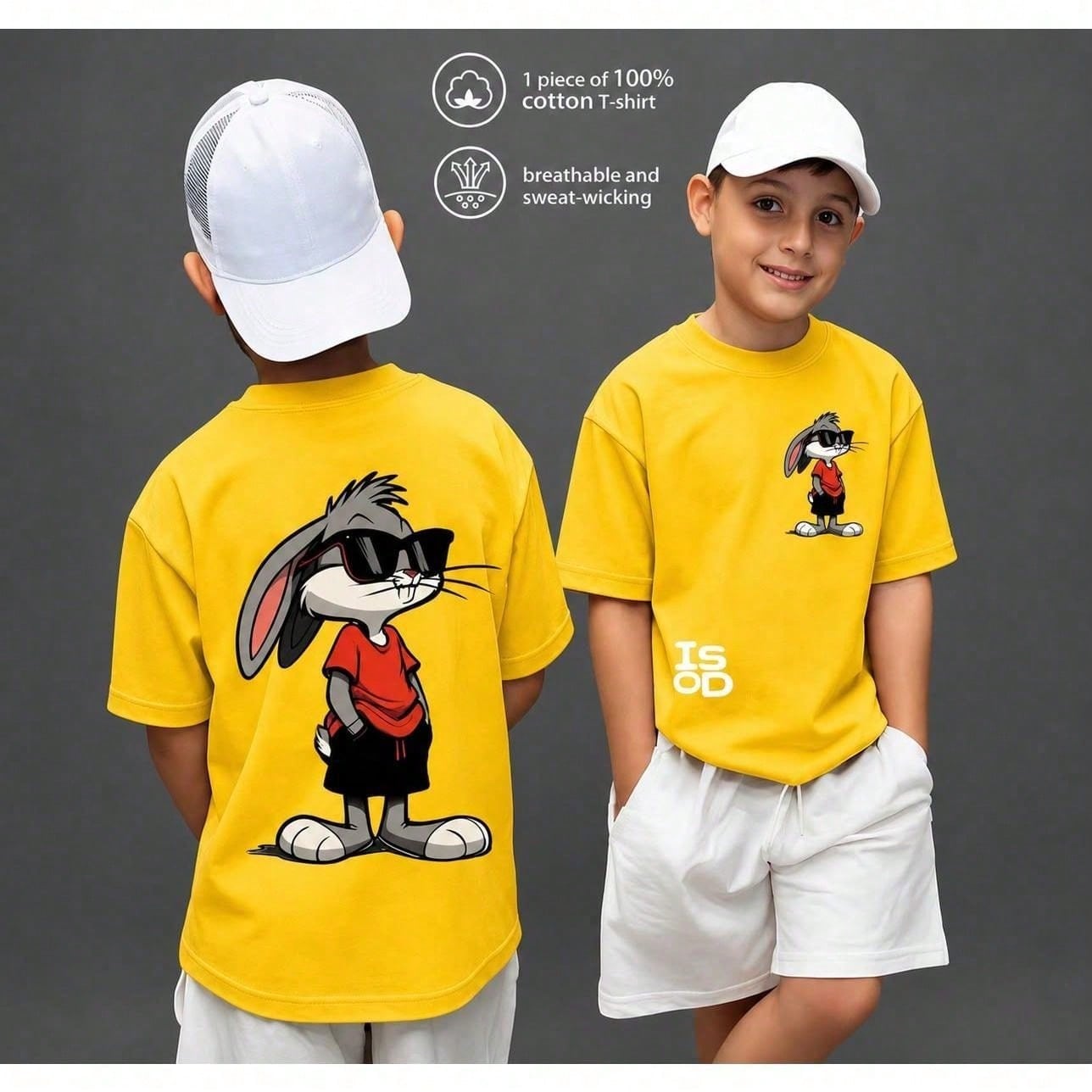 Camiseta Infantil Lançamento Verão 26/27 Estampa em DTF de Alta Qualidade -Envio Imediato
