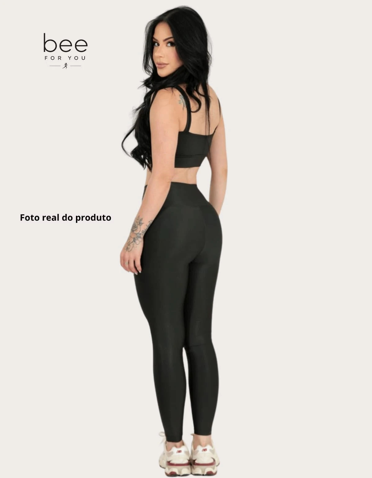 Conjunto Legging Academia Feminino Calça Zero Transparencia Cintura Alta Modelador