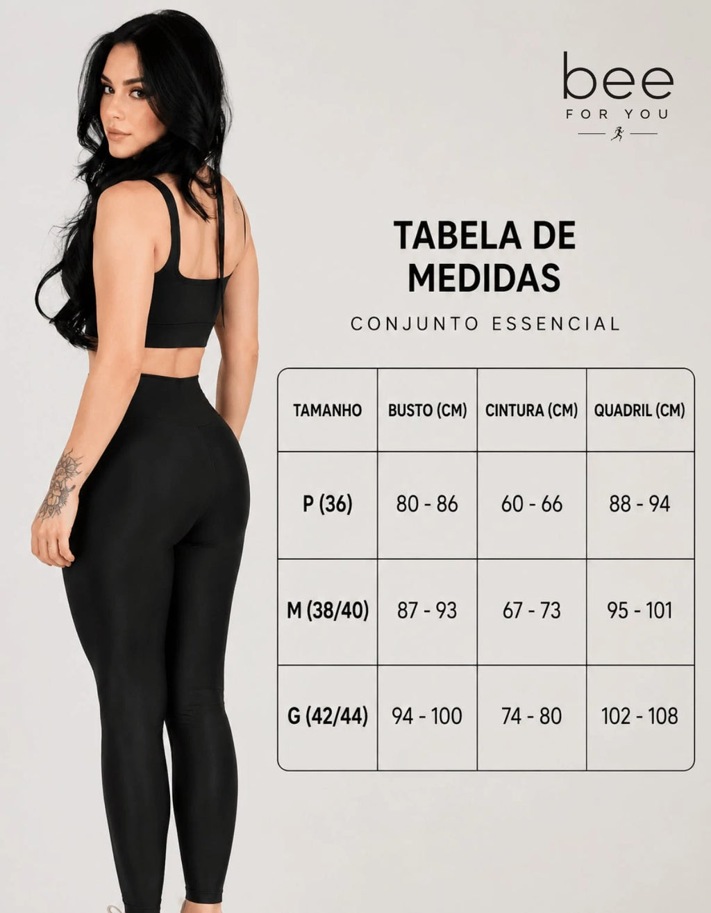 Conjunto Legging Academia Feminino Calça Zero Transparencia Cintura Alta Modelador