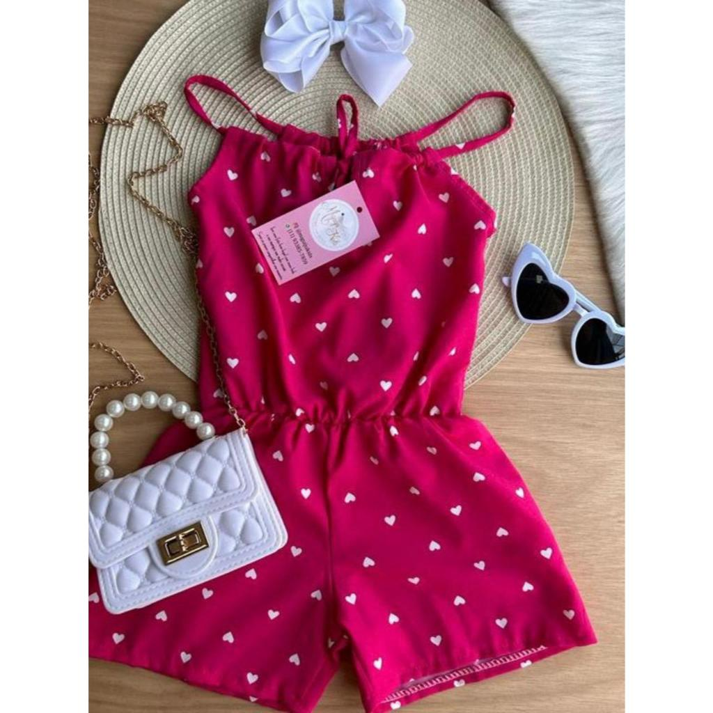 Macaquinho Infantil Estampado